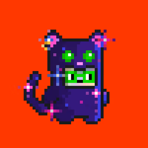 Logotipo de Pixel Chibis Nft