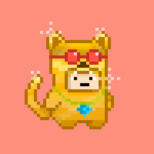 Logotipo de Pixel Chibis Nft