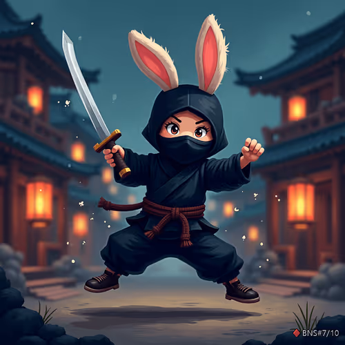 Bunny Ninja Samurai