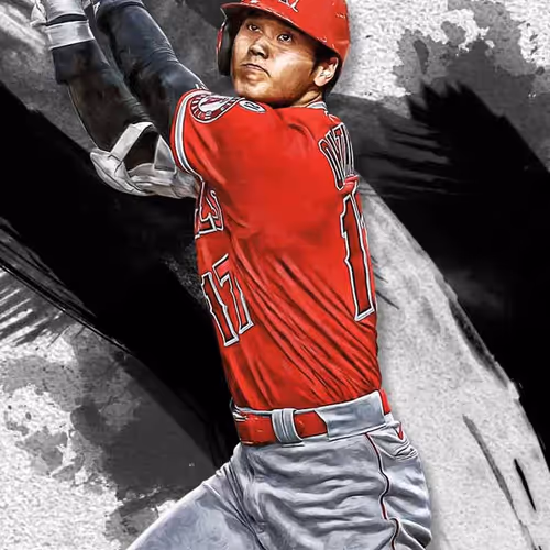 Angels® Shohei Ohtani Inception Base White 45 Common