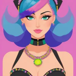 Seductive Neon Mirage #1