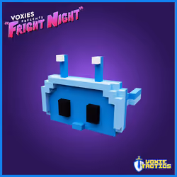 Blue Robot Mask