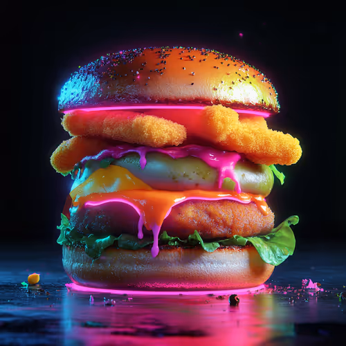 Cyber Burger  "Fish Sticks"
