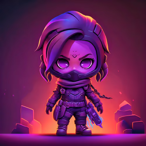 Shadow Rogue Chibi Agent #2 #7/101