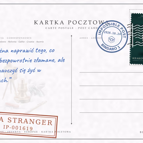 Ambulacrum · Mores Polonici — Postcard #323