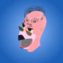 Iced Flamingo Royal Helmet