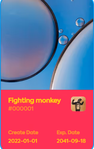 Fighting monkey