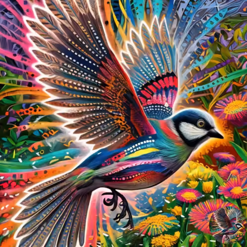 This Folk Art Bird Just Took Flight: Captivating Video NFT