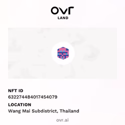 OVRLand #632274484017454079 - Wang Mai Subdistrict, Thailand