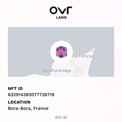 OVRLand #632914393077726719 - Bora-Bora, France