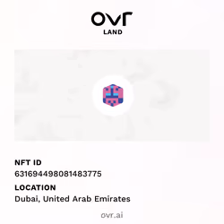 OVRLand #631694498081483775 - Dubai, United Arab Emirates