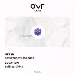 OVRLand #631377688242546687 - Beijing, China