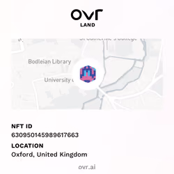 OVRLand #630950145989617663 - Oxford, United Kingdom