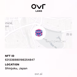 OVRLand #631336980186254847 - Shinjuku, Japan