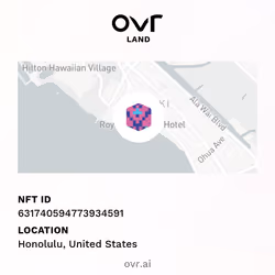 OVRLand #631740594773934591 - Honolulu, United States