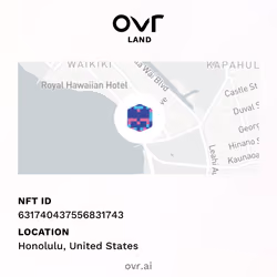 OVRLand #631740437556831743 - Honolulu, United States