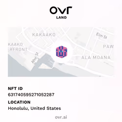 OVRLand #631740595271052287 - Honolulu, United States
