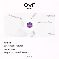OVRLand #631713559175191551 - Augusta, United States
