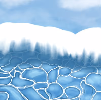 Frozen Shoreline