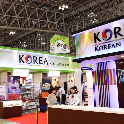 Korea Pavilion Booth Design at FOODEX JAPAN - Mar. 2010