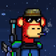 Galactic Pixel Ape #7433