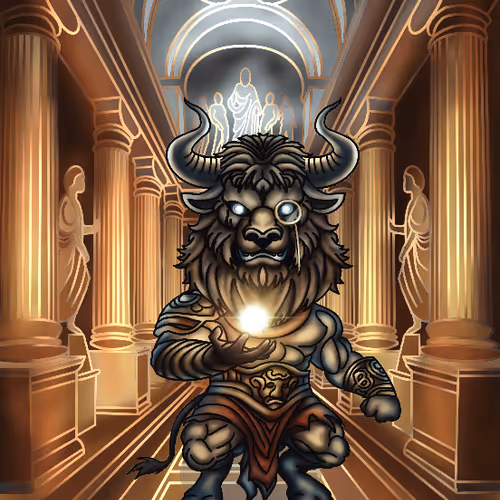 The Minotaur By Pippa X Reddit Collectible Avatars