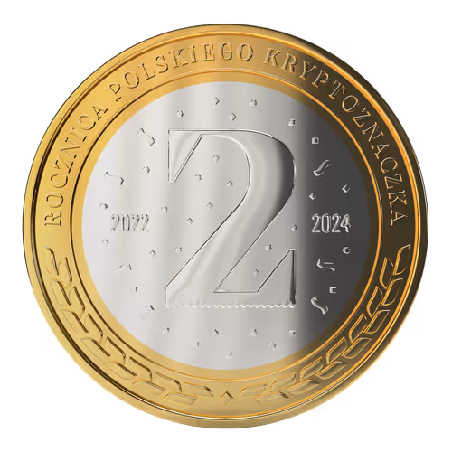 2nd Anniversary of the Polish Crypto Stamp