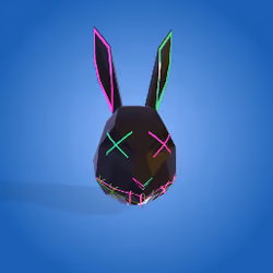 Neon Party Bunny