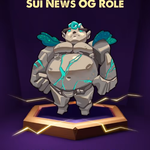 You win Sui News OG ROLE