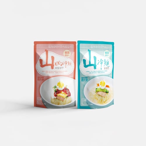 Korean Cold Noodle San Reimen Packaging Redesign - Aug. 2011