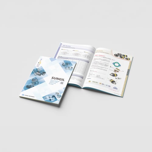 Sungil Machinery Japanese Catalog Design - May. 2011