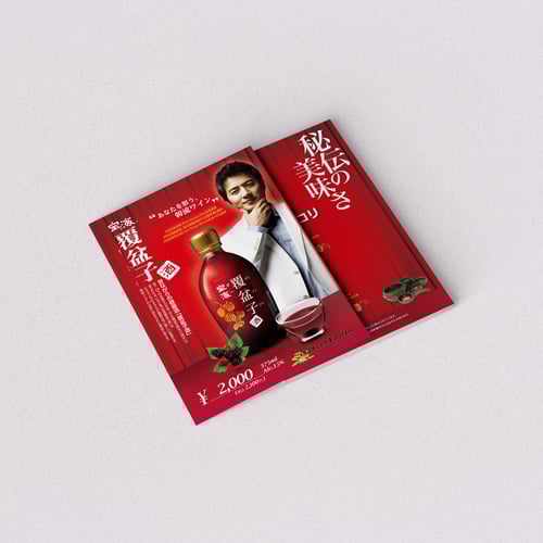 E-DON Bokbunja Japanese Promotion Flyer - Dec. 2012