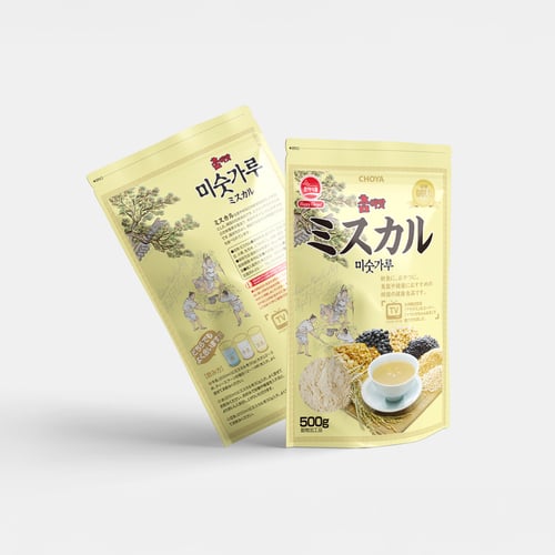 Traditional Korean Grain Powder Design for Misutgaru by CHOYA - Dec. 2012