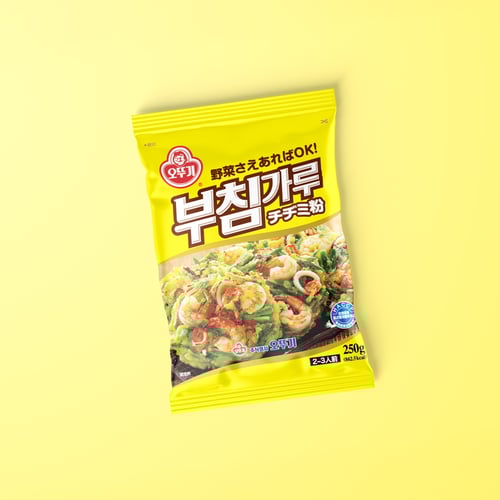 Ottogi Korean Pancake Mix Japanese Edition Package Design - Jul. 2012
