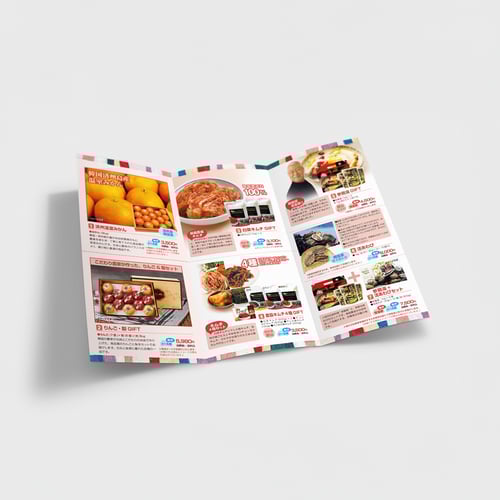 NH JAPAN Korean Agricultural Cooperative Gift Brochure Design - Nov. 2012