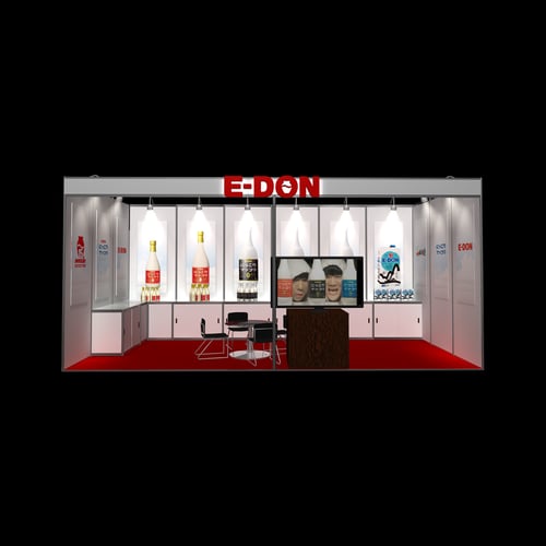 E-DON Maccori Booth Design at FOODEX JAPAN 2011 - Jan. 2011