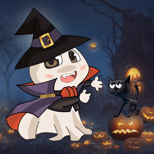 Spookies - Count Spookular and Morty the Cat