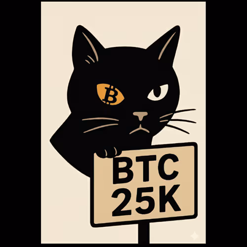 BTCAT25K — Before the Number