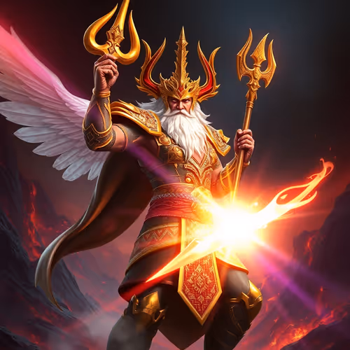 Aetherion the Guardian of the Eternal Sky