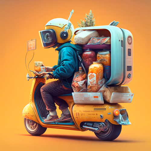 Scooter delivery services #127/222