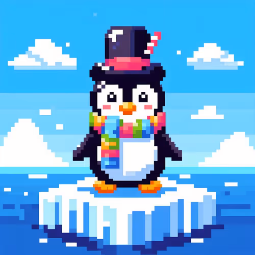 Pixel Penguin#4