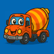 Cute Cement Mixer
