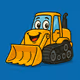 Cute Bulldozer