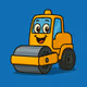 Cute Road Roller