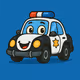 Cute Police Car