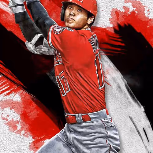 Angels® Shohei Ohtani Inception Base Red 45 Rare