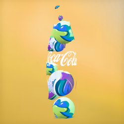 Coca-Cola Friendship Bottle #5199