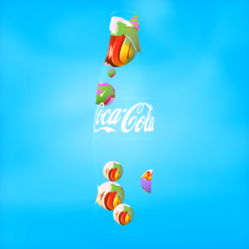 Coca-Cola Friendship Bottle #1598