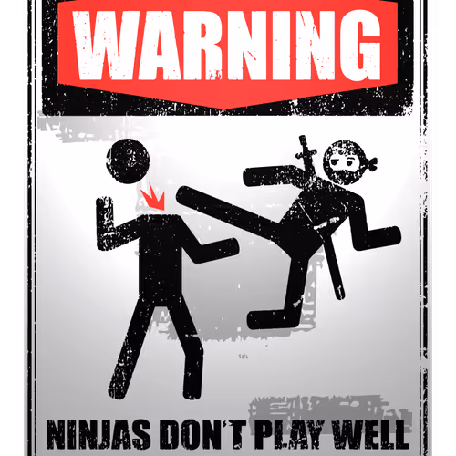Ninjas Don’t Play Well No. 2951
