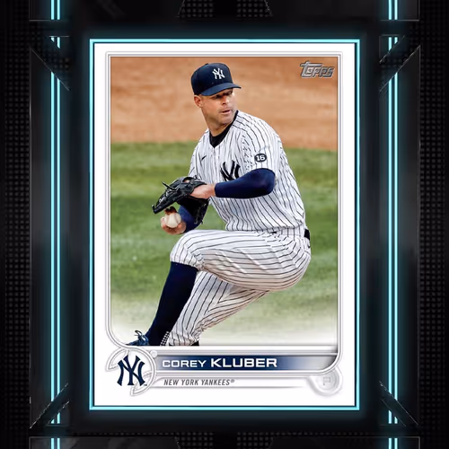 New York Yankees R Corey Kluber Base Glitch 69 Unc